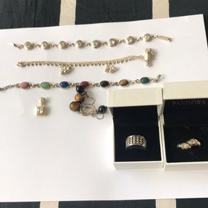 Mix sterling silver jewelry (925 )